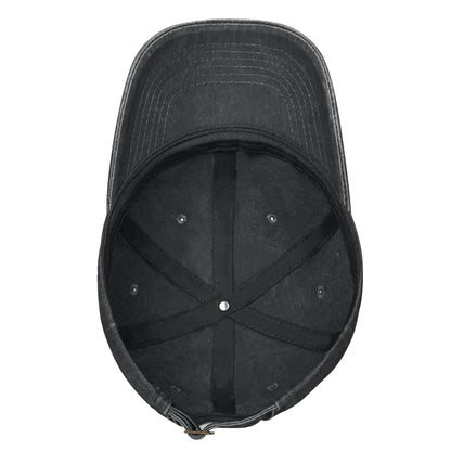 Washed Baseball Cap Trend Cool Heated Rivalry Letter Summer Hip Hop Hats for Couple