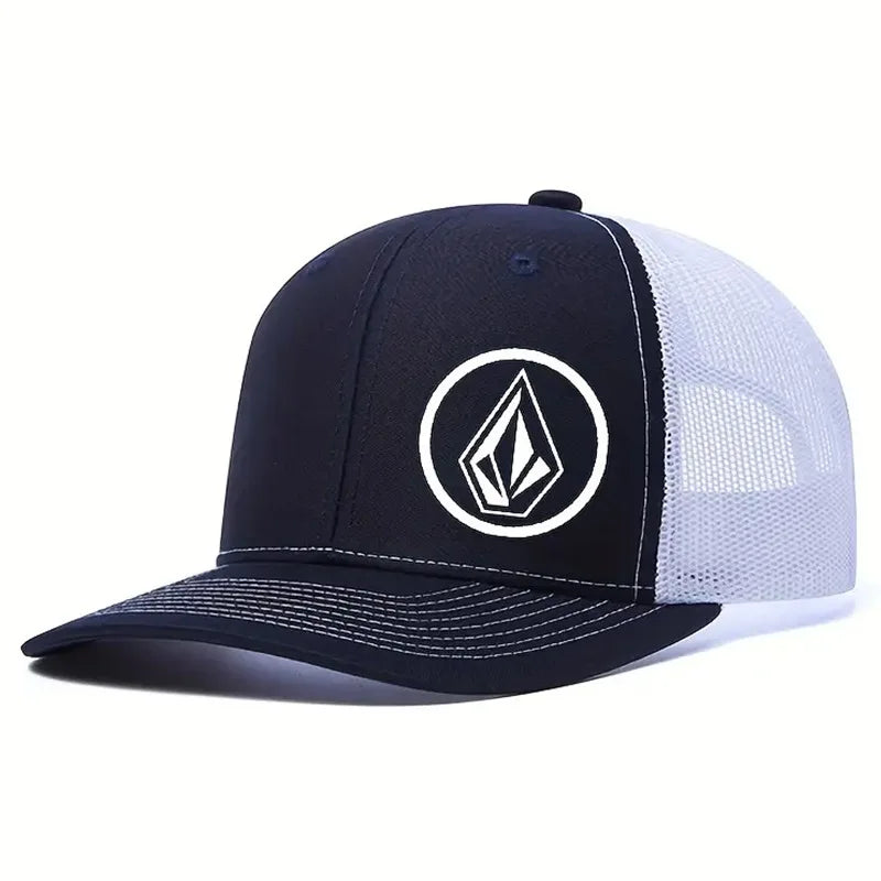 Simple Symbol Slightly Curved Printed Baseball Cap Men's And Women's