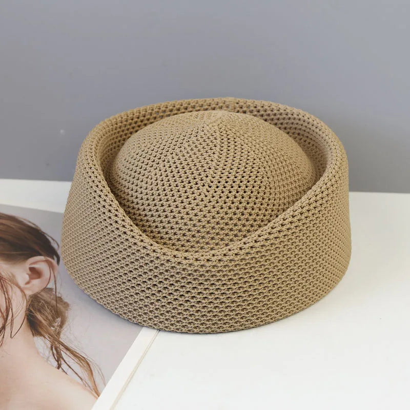 2026 Summer Mesh Cool Knit Beret