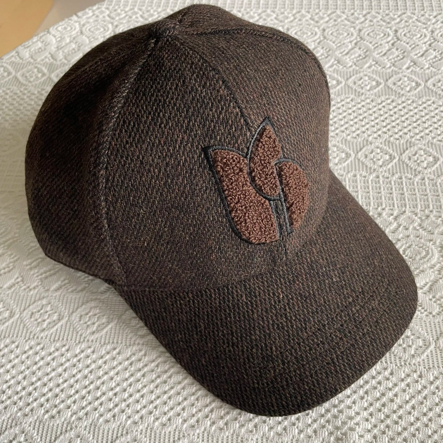 Autumn And Winter Wool Blended Baseball Cap For Women