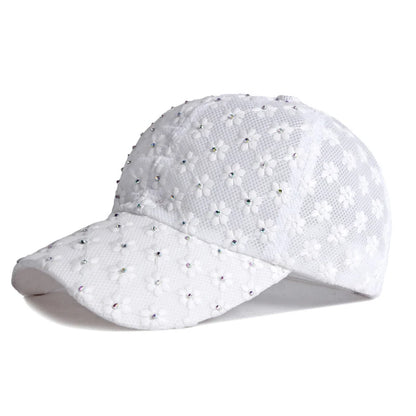 New Lace Hat Women's Thin Breathable Baseball Hats