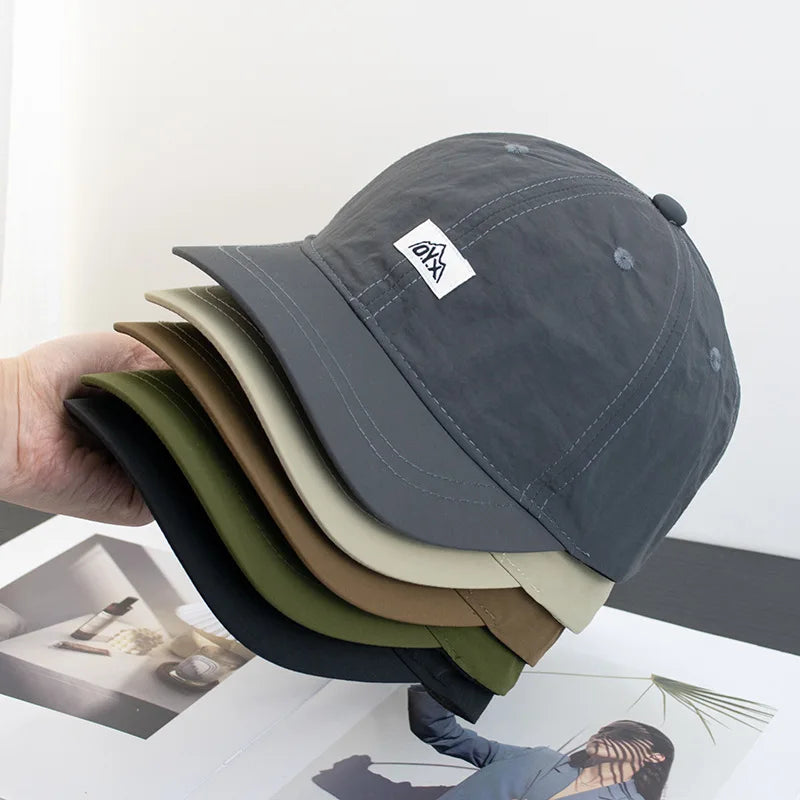 Men's Summer Quick Dry Outdoor Sports Sunade Thin Ort Brim Baseball Cap