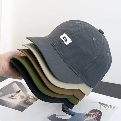 Men's Summer Quick Dry Outdoor Sports Sunade Thin Ort Brim Baseball Cap