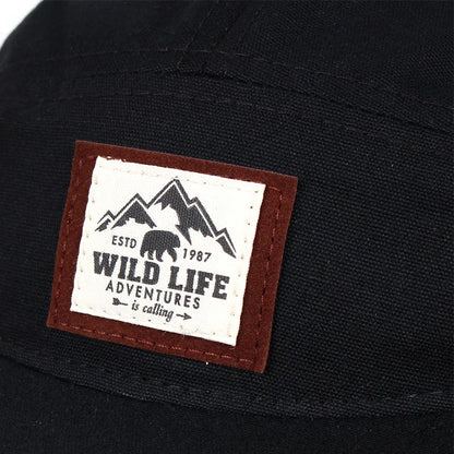 Cotton 5 Panel Baseball Cap Snapback Caps