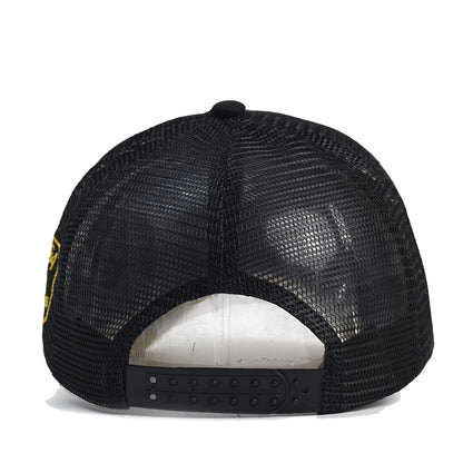 Summer Men Mesh Baseball Cap Outdoor Sport Letter Snapback Hat