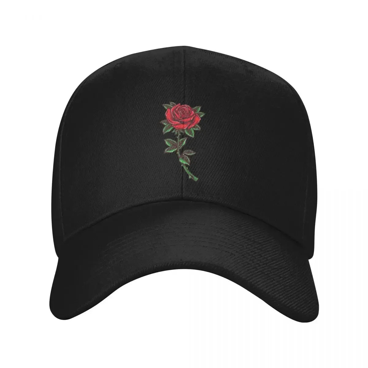 floral rose Baseball Cap Hat Man Women's