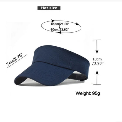 Summer Visors Denim Women Outdoor Sports Sun Baseball Cap Hat Golf Hiking Tennis