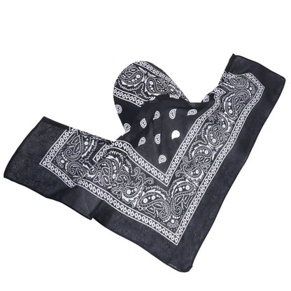 Fashion Wide Brim Baseball Caps Head Scarf Pre-Tied Breathable