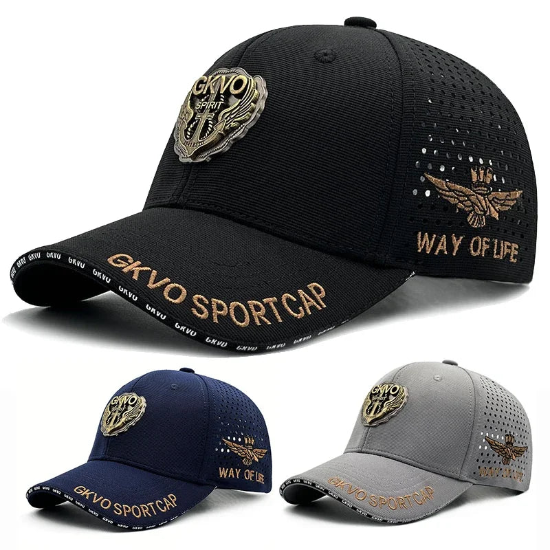 Extra Wide Fit Men's Baseball Cap Summer
