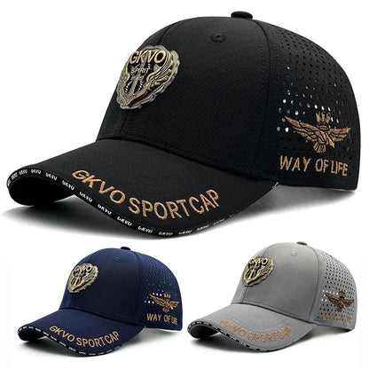 Extra Wide Fit Men's Baseball Cap Summer