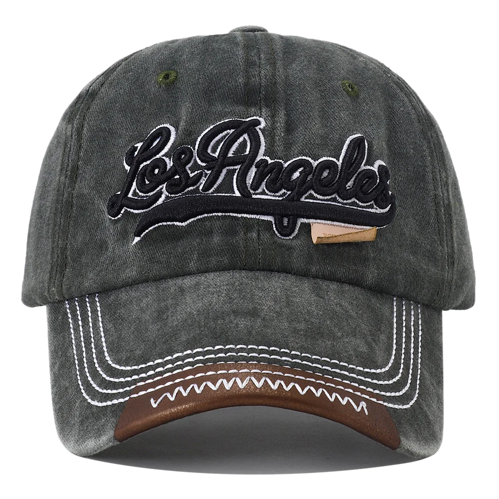 2025 New Designer Spring Summer Letter Embroidery Cotton Baseball Cap