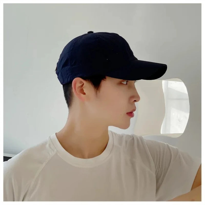 Summer Men's mesh Running Cap Thin Quick Drying Breathable Duck Outdoor Hiking Sports Baseball Cap