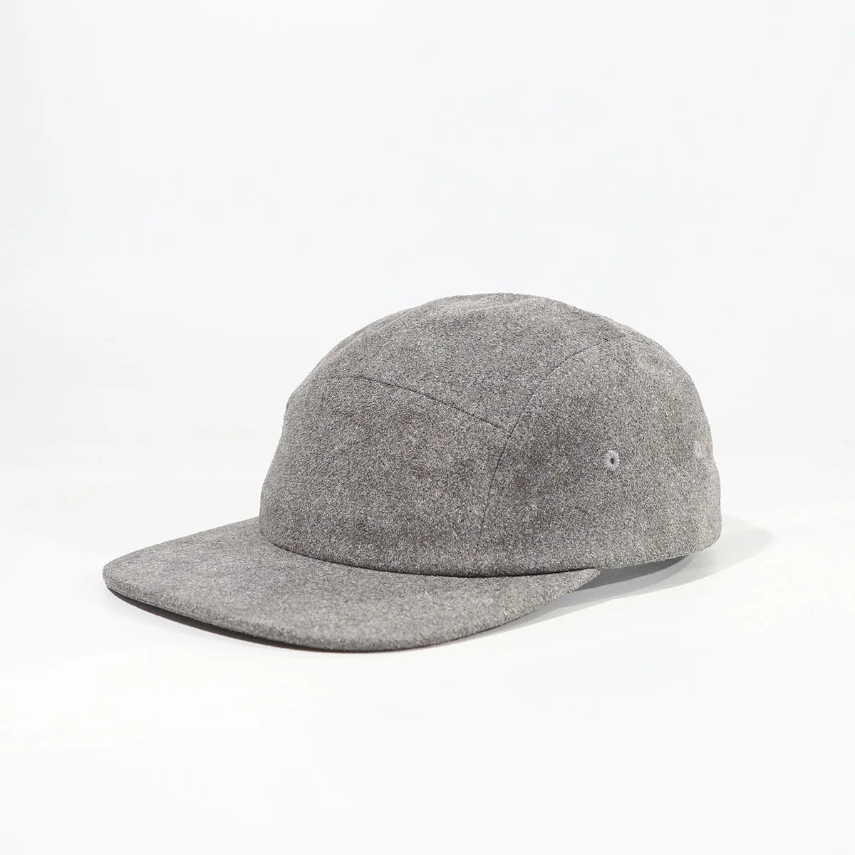 Suede Velvet 5 Panels Cap Flat Bill Running Hat