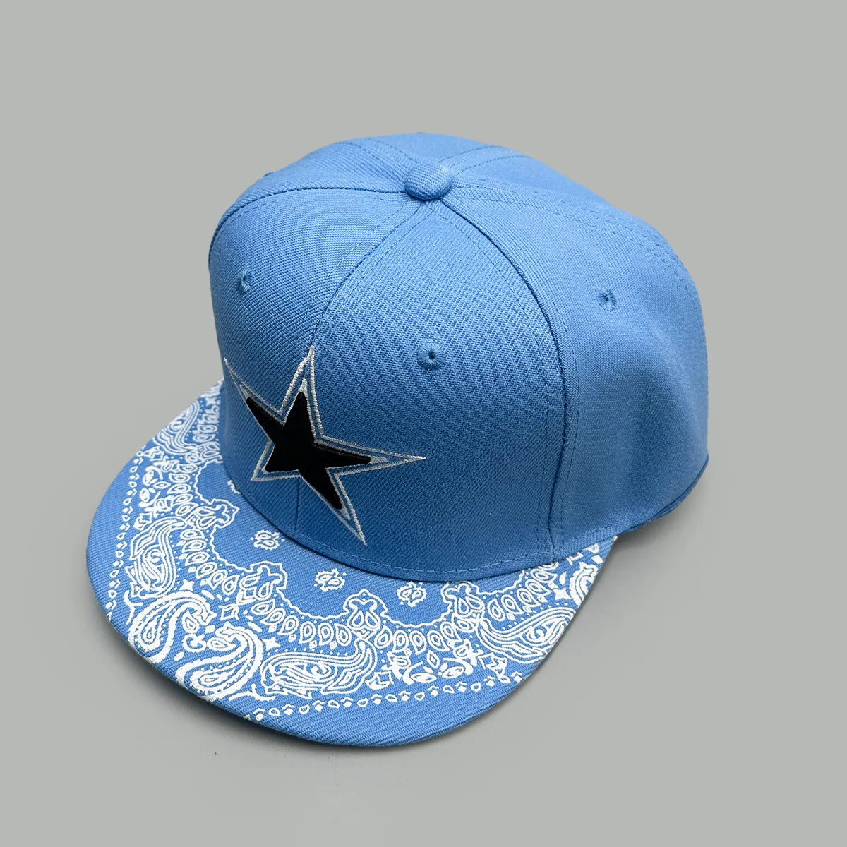 Hip-hop Pentagram Embroidery Baseball Hats Men Women