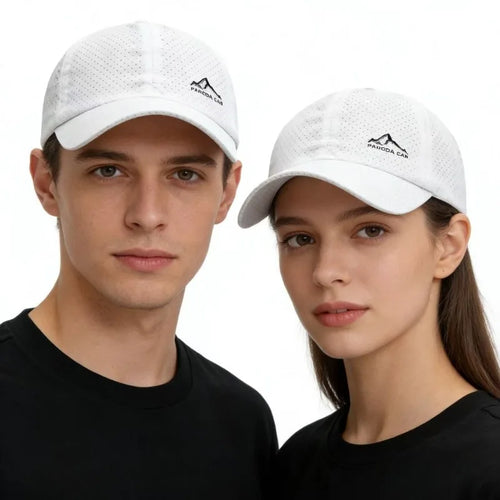Unisex Perforated Running Cap For Hiking Outdoor Activities