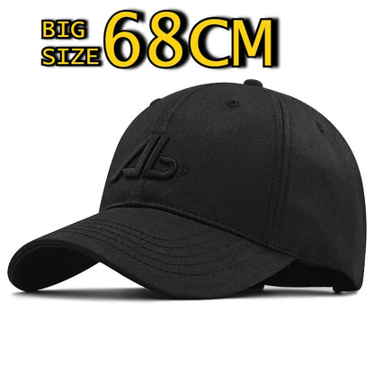 56-60cm 62-68cm Man Big Size Baseball Cap Adjustable