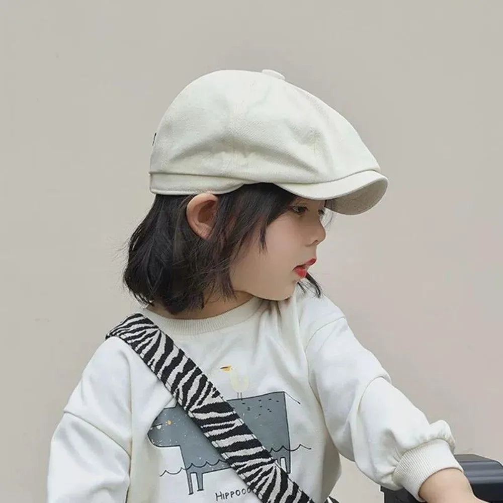 Fashion Solid Color Newsboy Hat