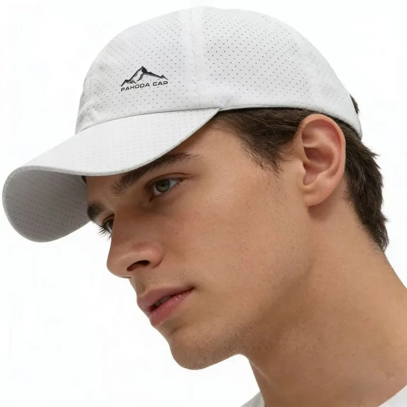 Unisex Perforated Running Cap For Hiking Outdoor Activities