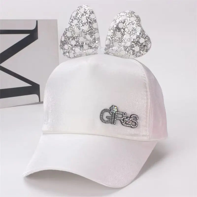 New Cartoon Children Baseball Cap Kids Girls Sun Hat Adjustable