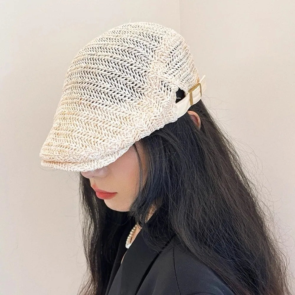 Men Women Breathable Straw Spring Summer Sun Hat