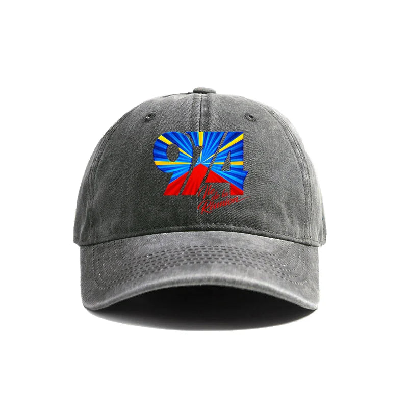 974 Reunion Island Baseball Cap Distressed Hats Cap Men Retro Outdoor Summer