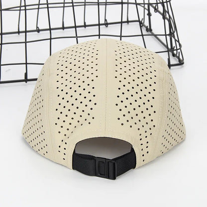 Outdoor Custom Logo Perforated 5-Panel Baseball Cap