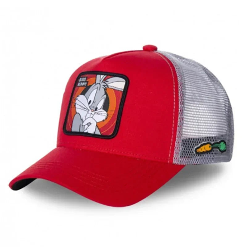 High Quality Brand Anime Cartoon Snapback Cotton Baseball Cap Men Women