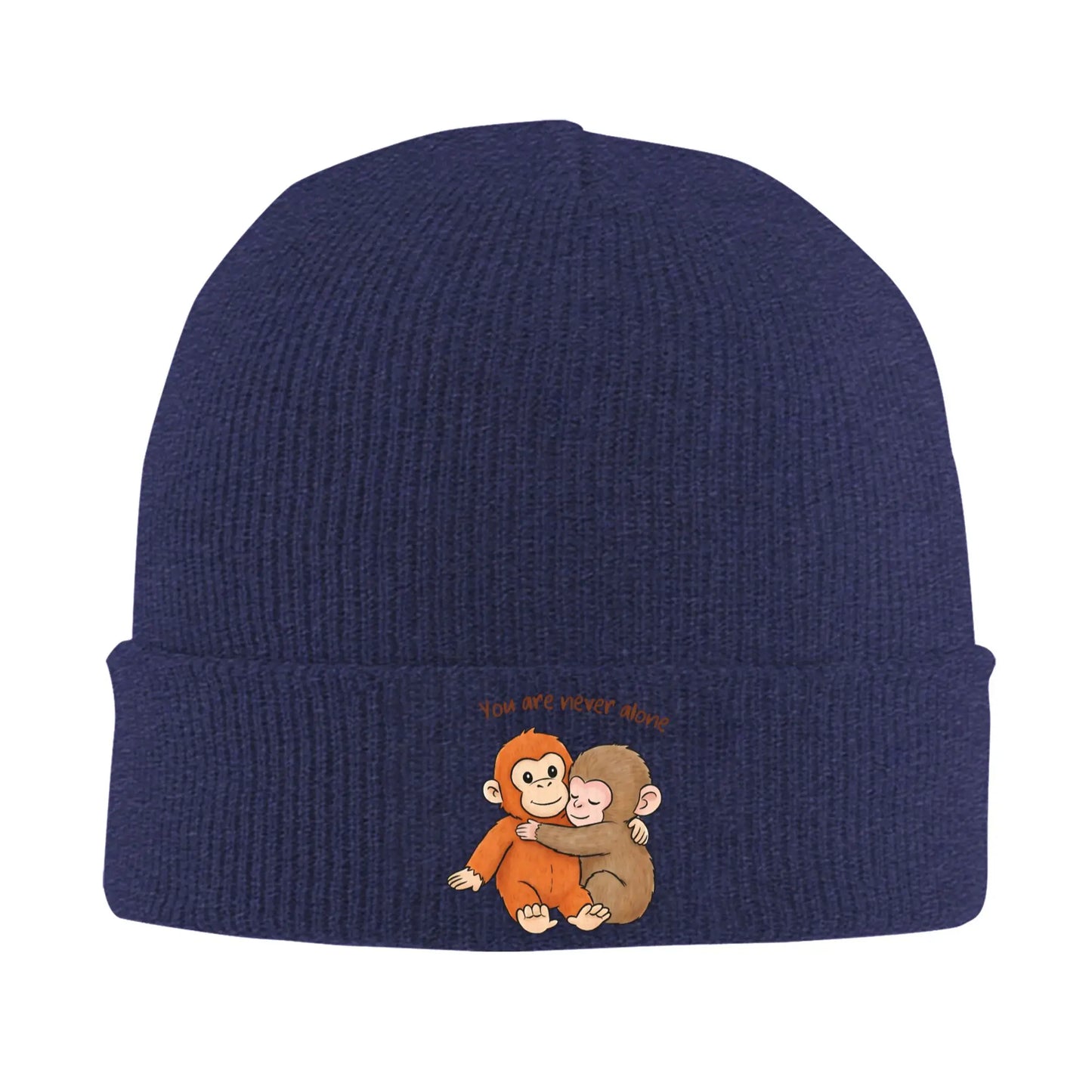 Female Male Team Punch, Punch The Monkey Monkey Punch Beanie Hats