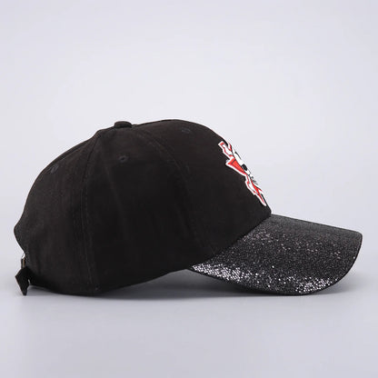 Skull Baseball Cap Halloween Party Funny Scary Expression Design Costume Party Accessories For Men Women Unisex