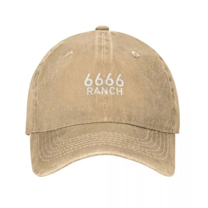 6666 Ranch Four Sixes Ranch Baseball Cap Men Women