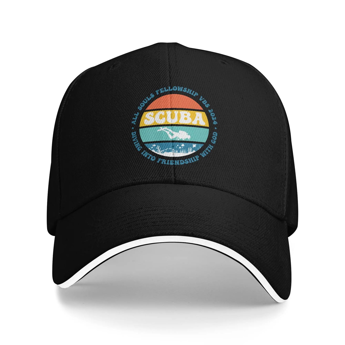 Custom Punk Unisex Rescue Diver Baseball Cap
