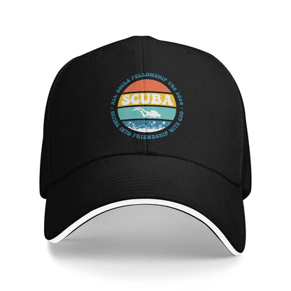 Custom Punk Unisex Rescue Diver Baseball Cap