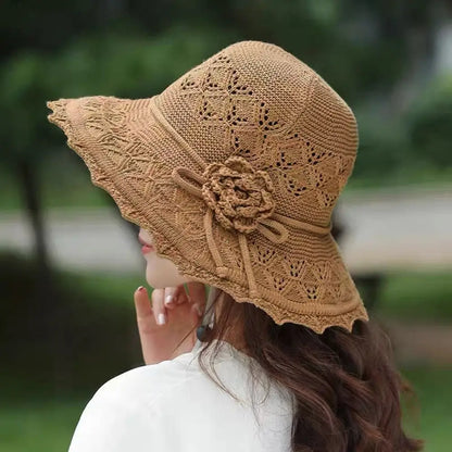 Spring Summer Foldable Sunshade Hat Lady Girls Fisherman Hat