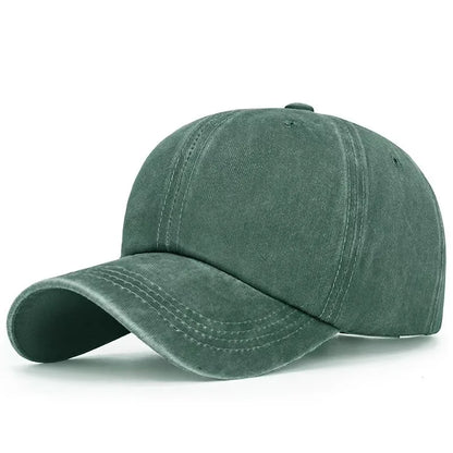 Washed Cotton Men Women Snapback Hat Vintage Hip Hop Caps