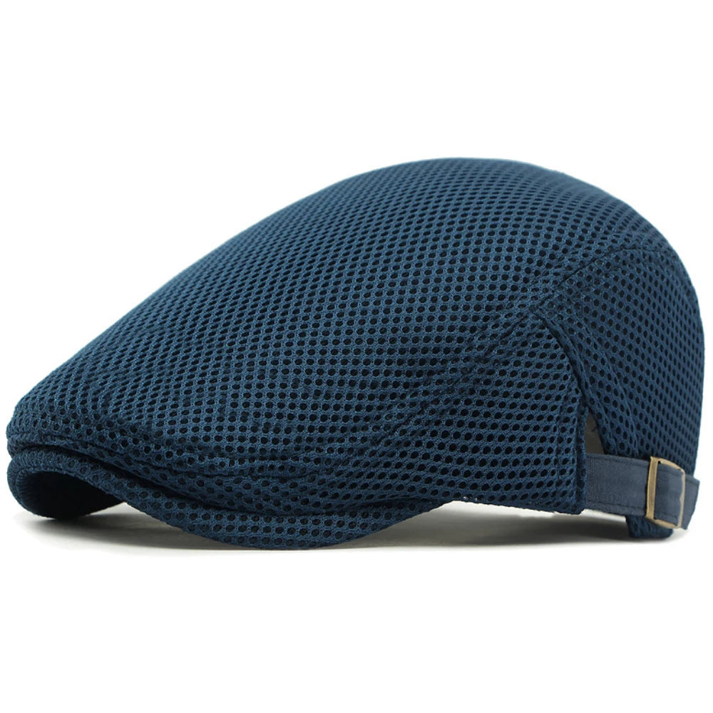 Beret Cap Spring Summer Mesh Cap Breathable Sun Hat