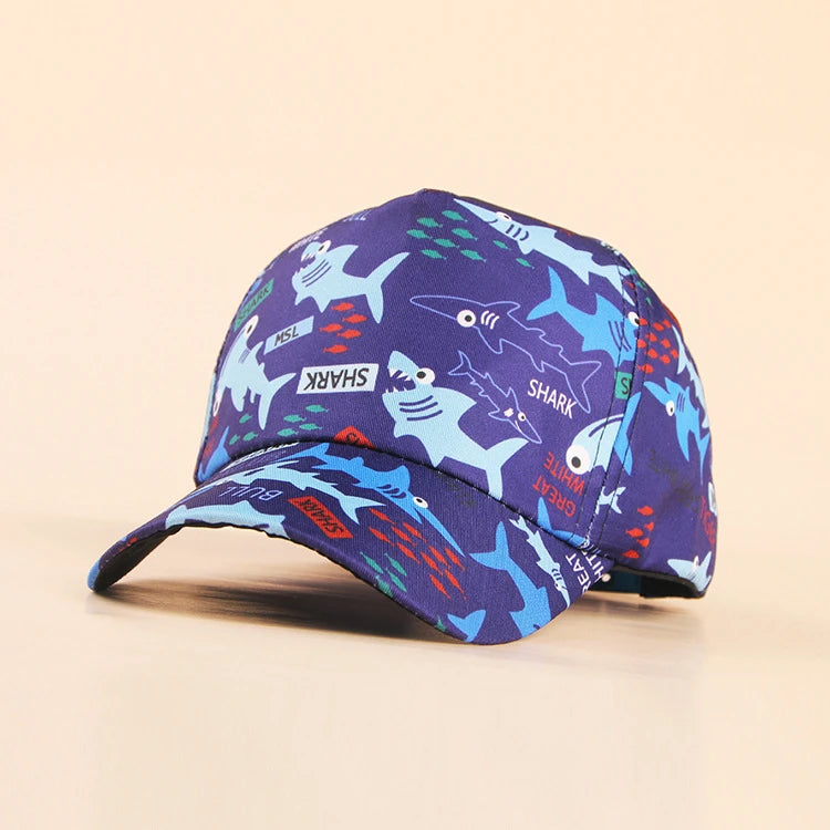 Fashion Cotton Cartoon Boy Girl Baseball Caps