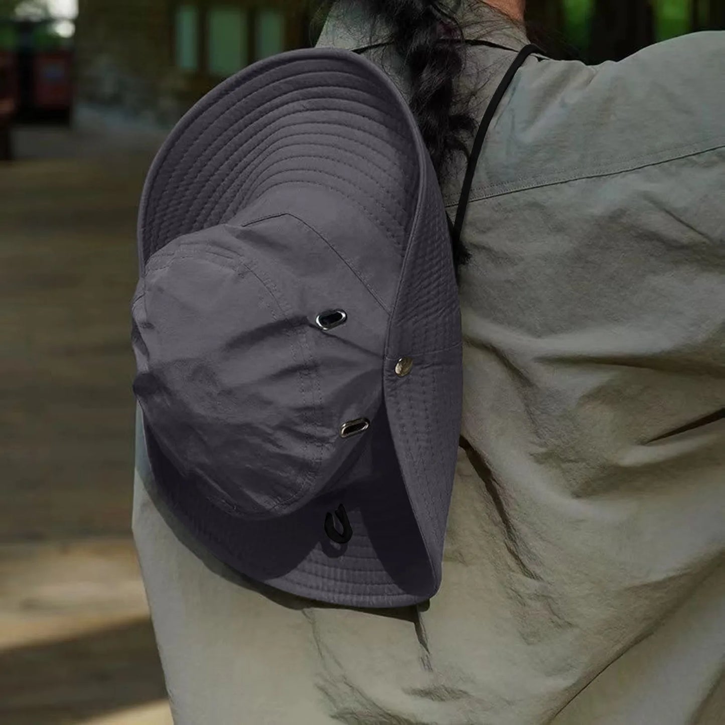 Solid Outdoor Hiking Jungle Mountaineering Hat