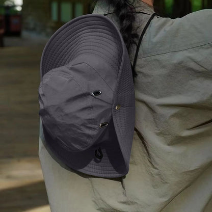Solid Outdoor Hiking Jungle Mountaineering Hat