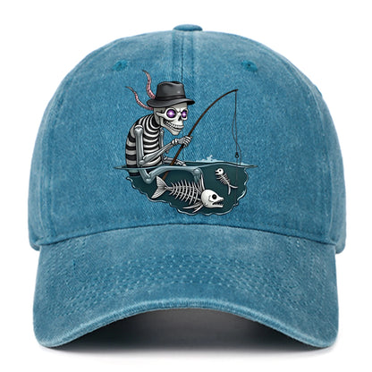 Personalized Skull Print Baseball Cap For Men And Women