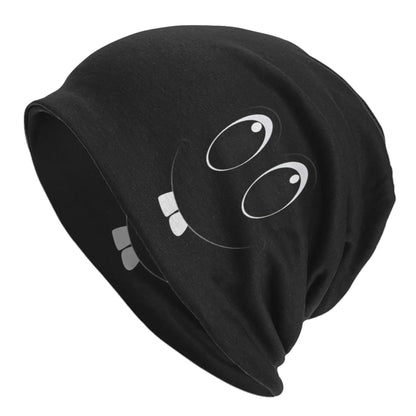 Funny Expression Bonnet Hat Knitted Hats Men Women