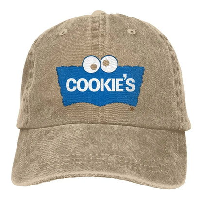 Cookie Monster Merch Men Women Baseball Caps