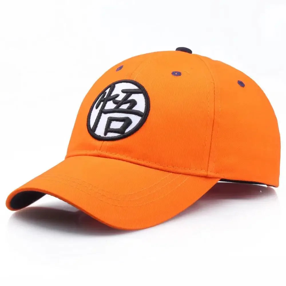 Cute High Quality Anime Dragon Ball Goku Snapback Cap Cotton Baseball Cap For Men Women Hip Hop Cap