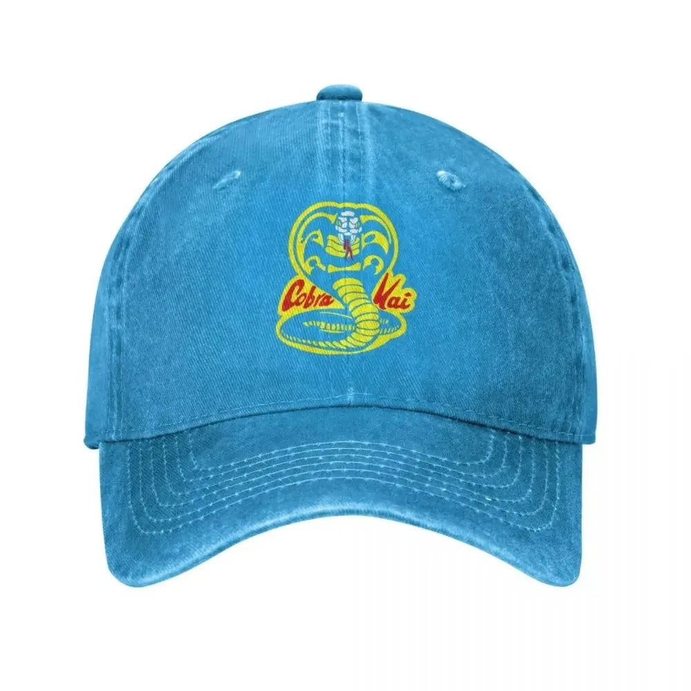 Hip Hop Baseball Cap Adjustable Hat Cobra Kai The Karate Kid Spring Autumn Cap Hats