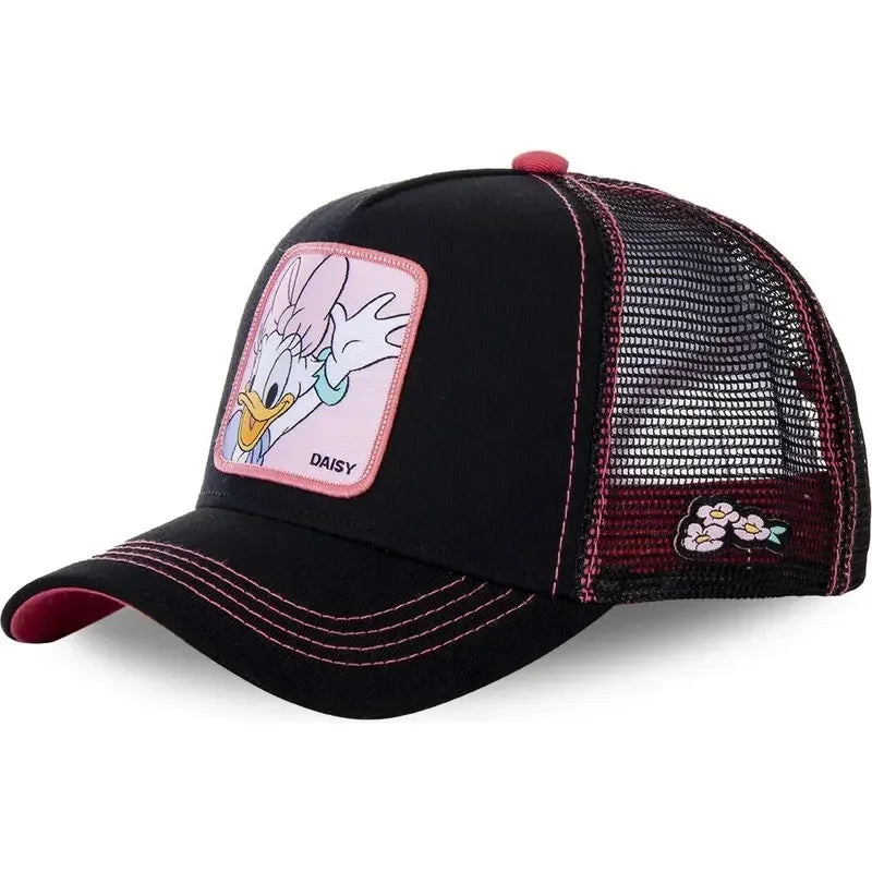 High Quality Disney Styles Anime Cartoon Snapback Cotton Baseball Cap Men Women