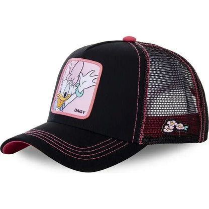 High Quality Disney Styles Anime Cartoon Snapback Cotton Baseball Cap Men Women
