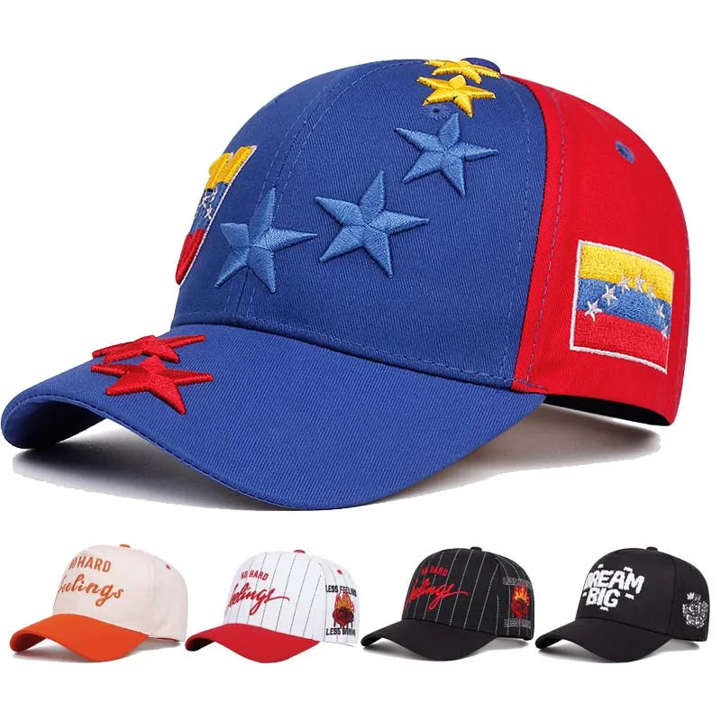 Venezuela Cap Gorras Cotton Twill Baseball Cap