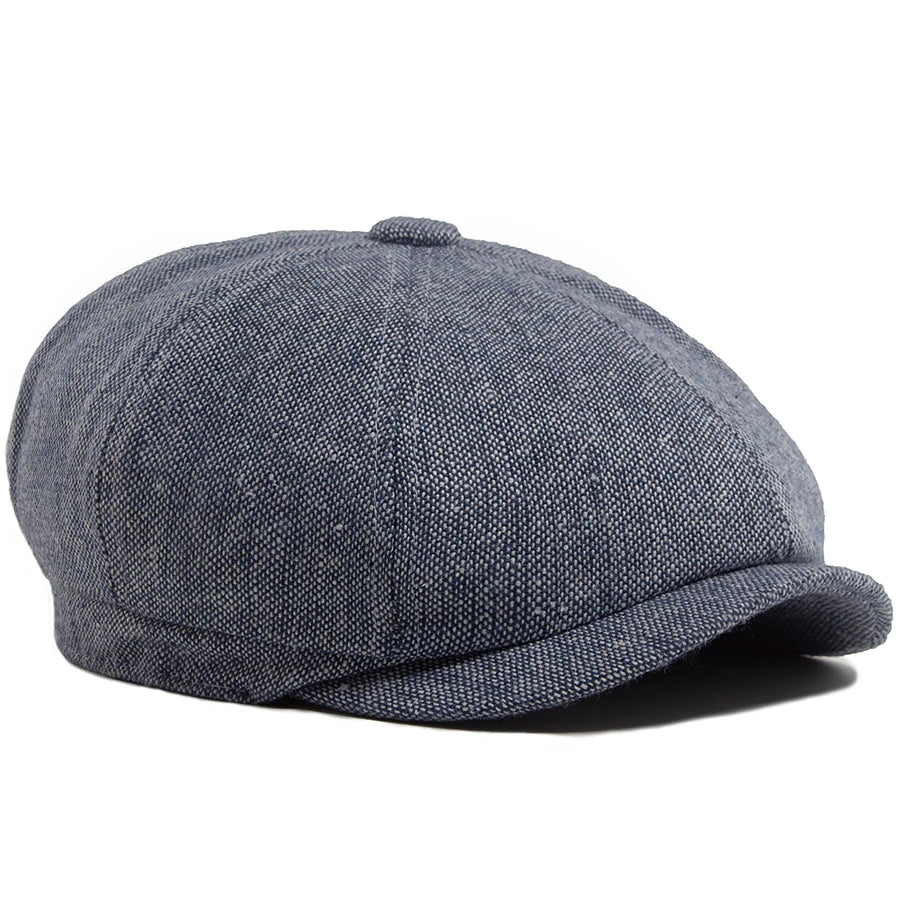 Spring Autumn Casual Beret Men Fashion Retro Newsboy Cap