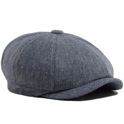 Spring Autumn Casual Beret Men Fashion Retro Newsboy Cap