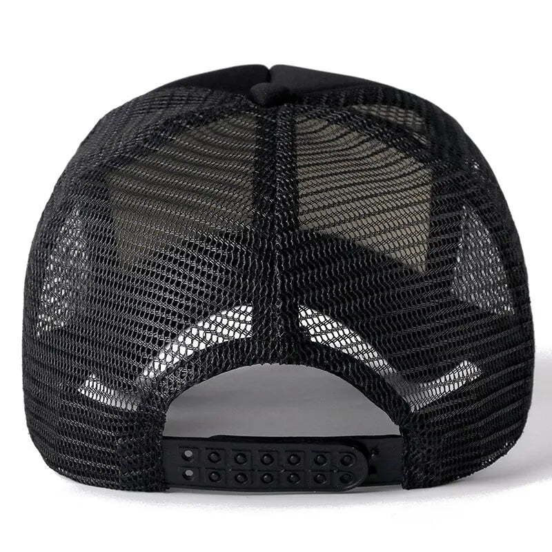 Unisex Cap Casual Plain Mesh Baseball Cap For Women Men Hip Hop