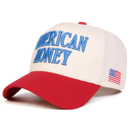 Unisex American Homey Letter Embroidery Baseball Caps Spring Autumn